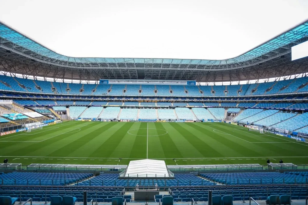 A Arena do Grêmio retoma sua capacidade máximo de público na partida entre Grêmio e Atlético Goianiense, dia 26 de outubro.